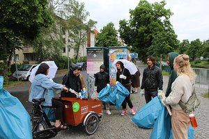 Kiezputz in der Treptower Straße